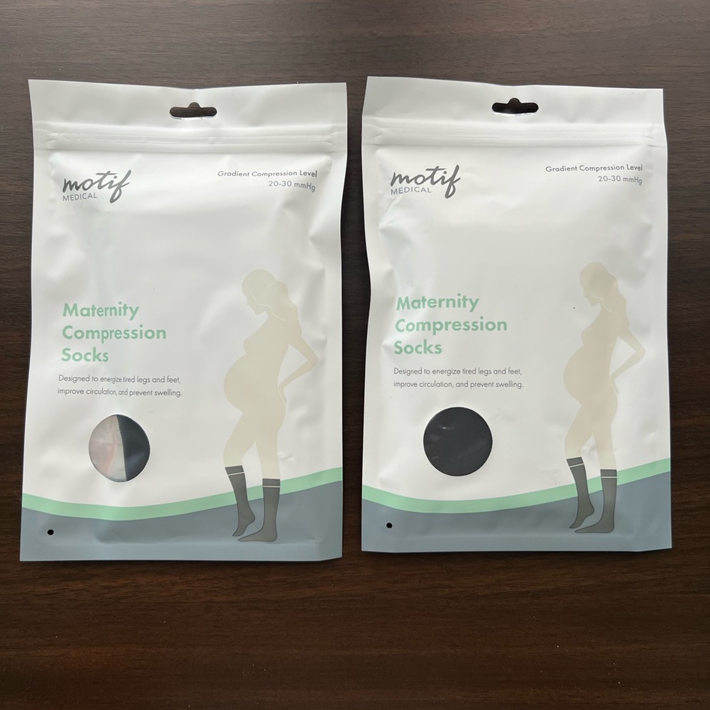 Motif Medical Maternity Compression Socks size M